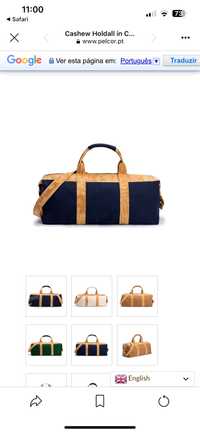 Mala viagem Mango Holdall Pelcor - NOVO