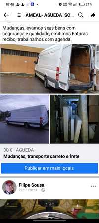 Mudanças, carreto, transporte, e frete