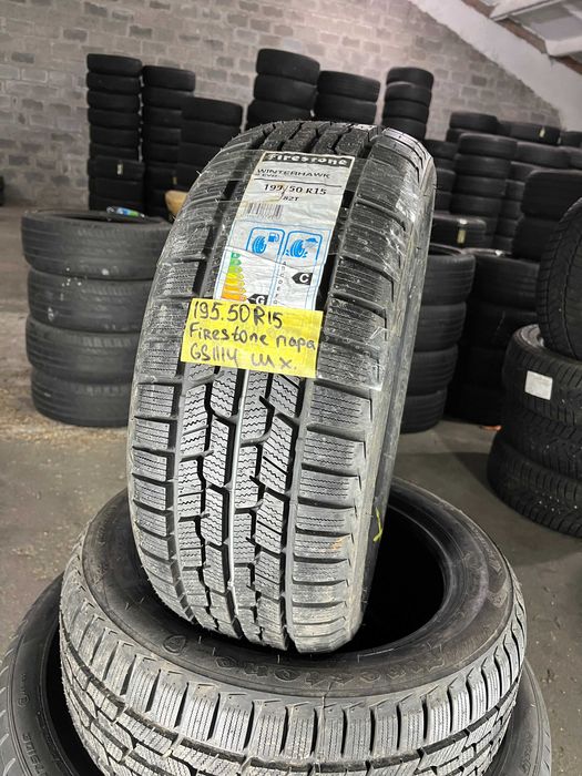 GS1114 Зимові нові шини 195/50r15 Firestone Winter Hawk 2 Evo пара