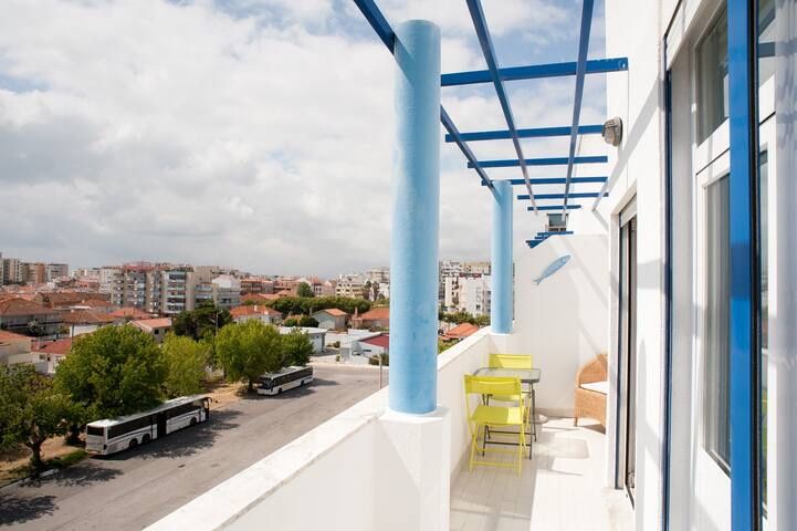 T1 Vista Mar Costa da Caparica