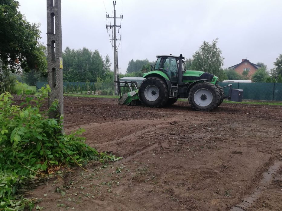 MULCZOWANIE Karczowanie Wycinkadrzew Mulczer Leśny Czyszczenie działek