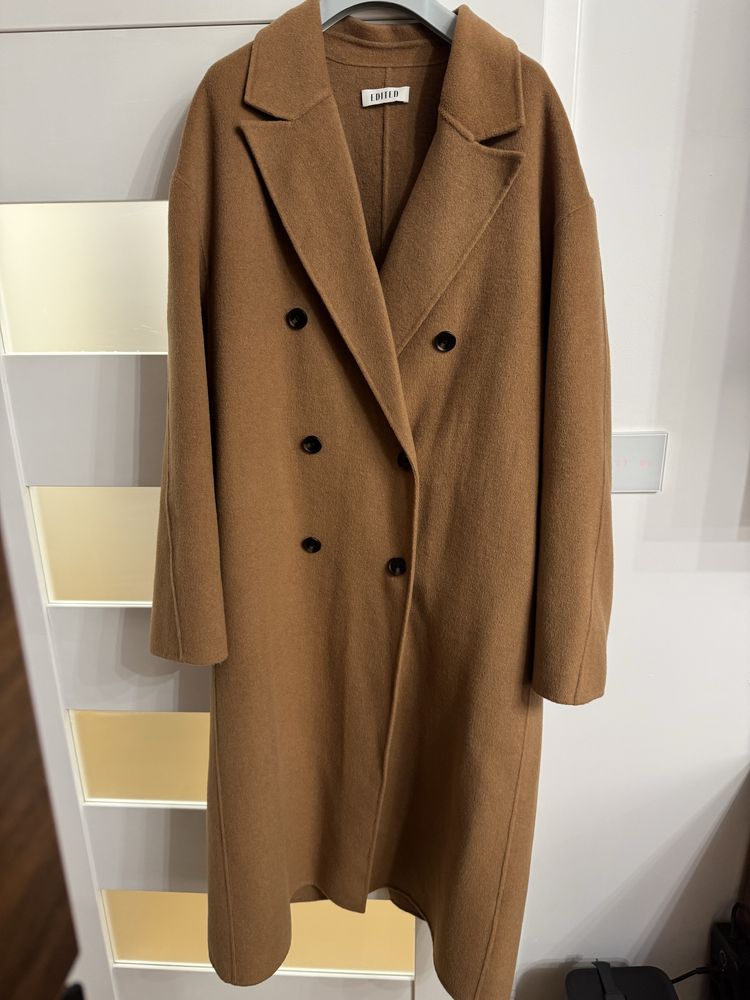 Plaszcz brazowy oversize