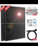 Panele fotowoltaiczne 800W + mikro inwerter - zestaw balkonowy