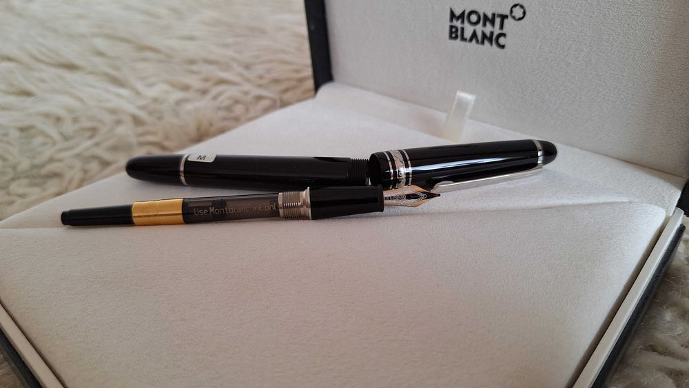 Oryginalne, nowe  pióro  Montblanc Classique 145 Platinum