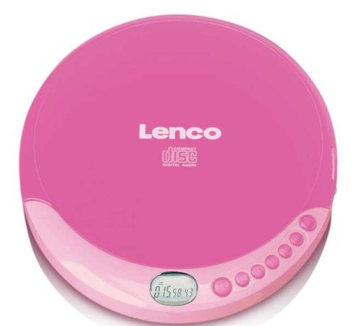 LENCO CD-011PK przenośny odtwarzacz CD + słuchawki