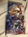 Lego marvel iron man+venom mech 76307+76276 zestaw
