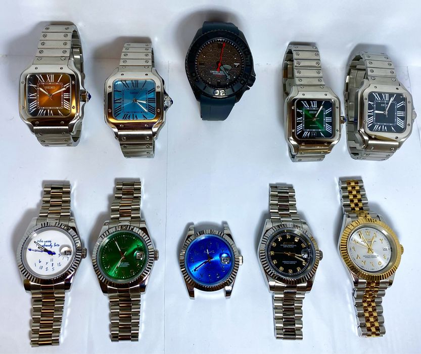 Zegarki automatyczne nh35 na zamowienie datejust santos royal oak