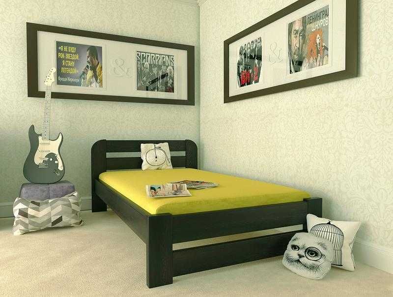 Кровать 90*200 Деревянная