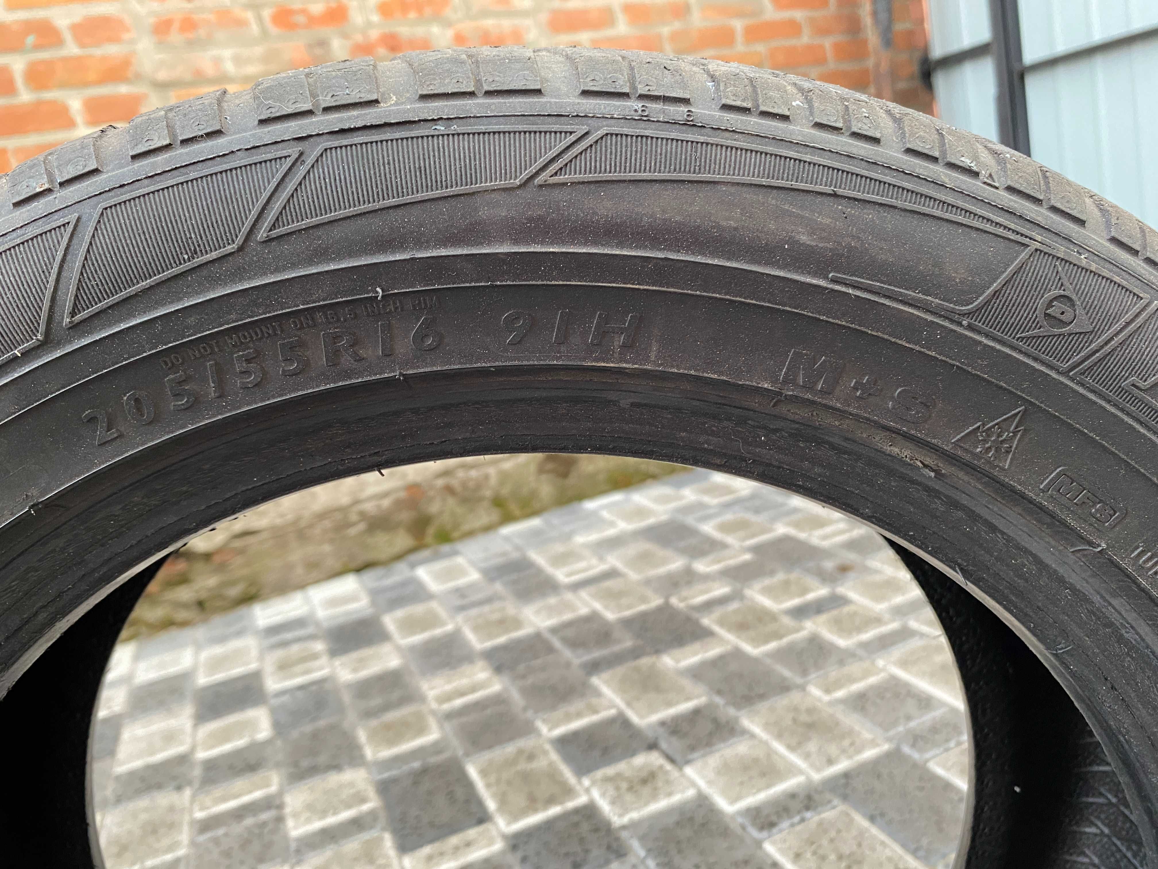 Резина 205/55 R16 Dunlop M+S SP winter sport 3d покрышки шины