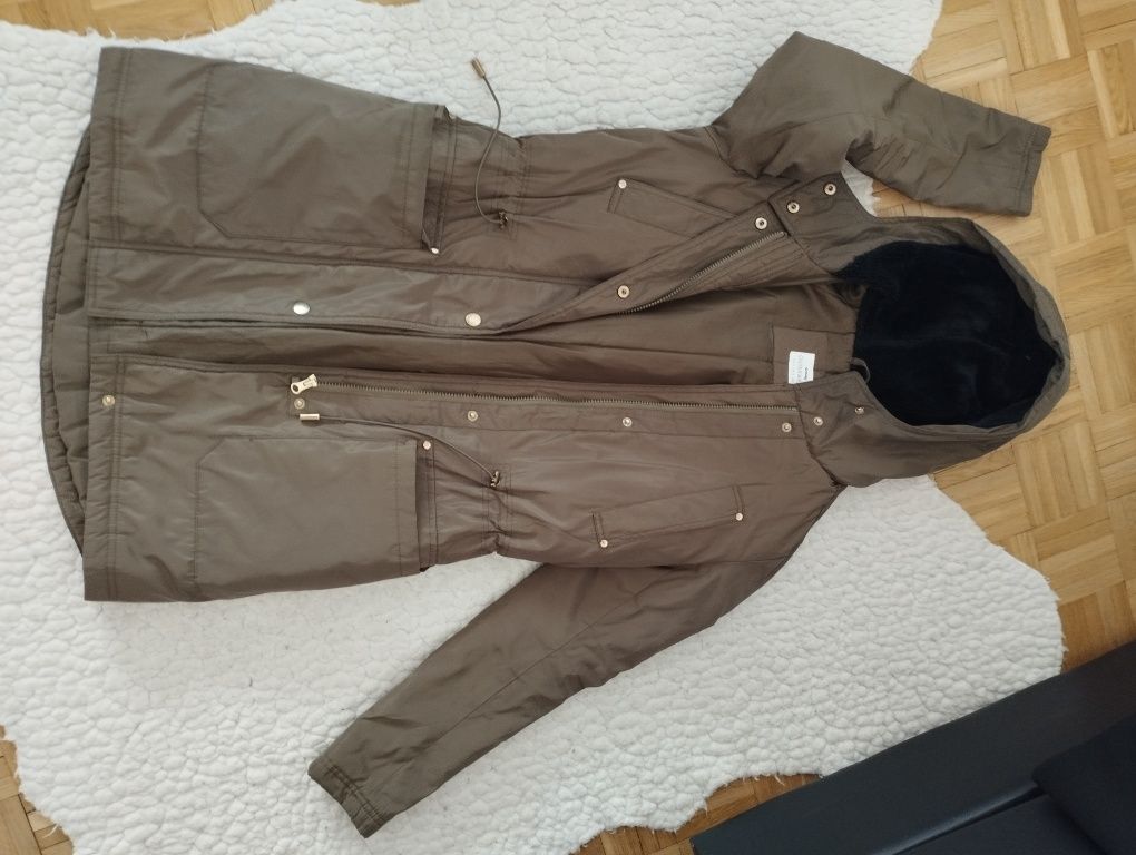 Kurtka parka damska przejściowa, Sinsay, S