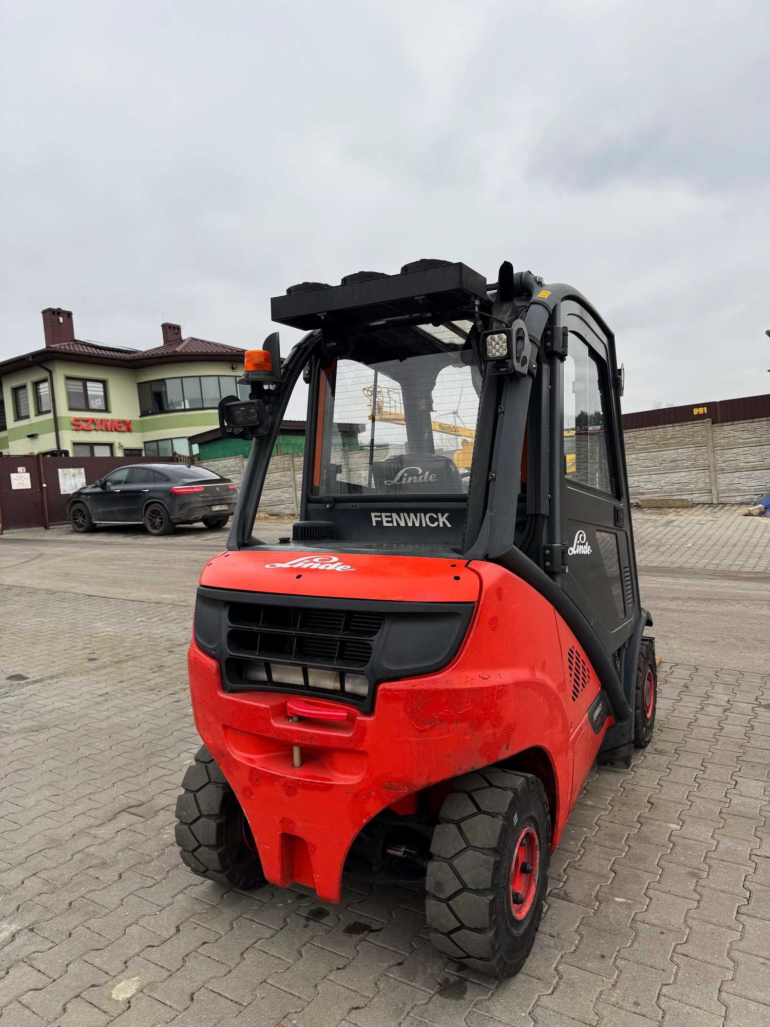 wózek widłowy LINDE H20D-02/600 EVO diesel 2017r kabina Klima 9400mtg