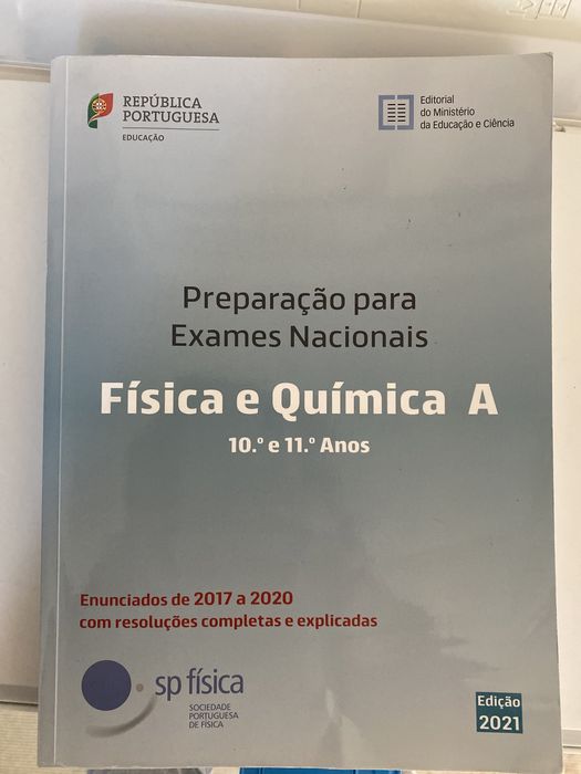 Preparação exames nacionais 10 e 11 física e química