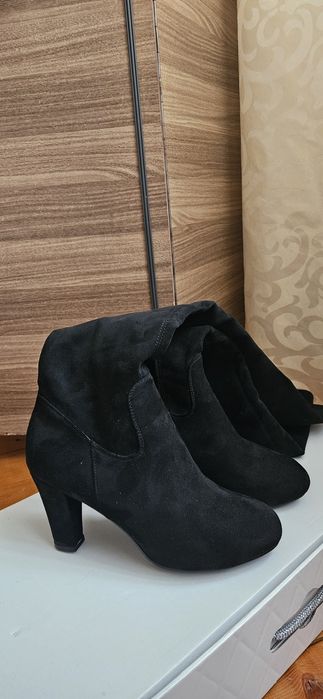 Чоботи замш зима