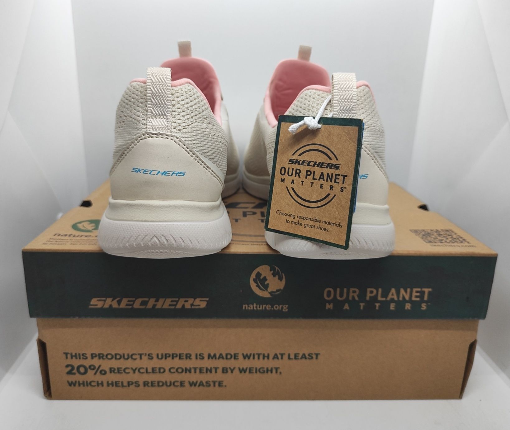 Легкие 27,5см кроссовки слипоны Skechers Memory Foam оригинал