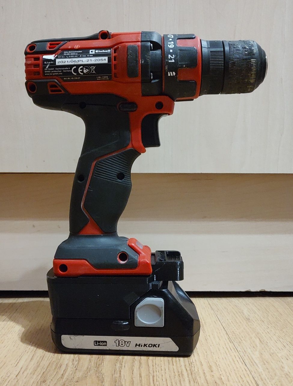 Adapter Einhell Power X Change na baterie Hitachi, Hikoki 18V