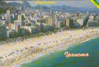 Postal Copacabana - Ipanema - Brasil - Coleção