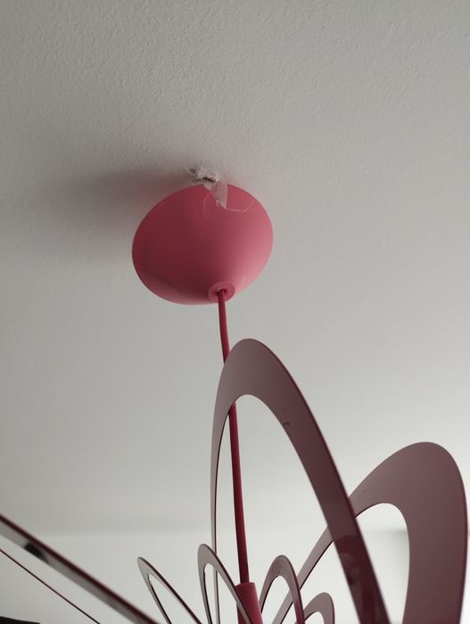 Żyrandol orbita metal kosmos lampa sufitowa