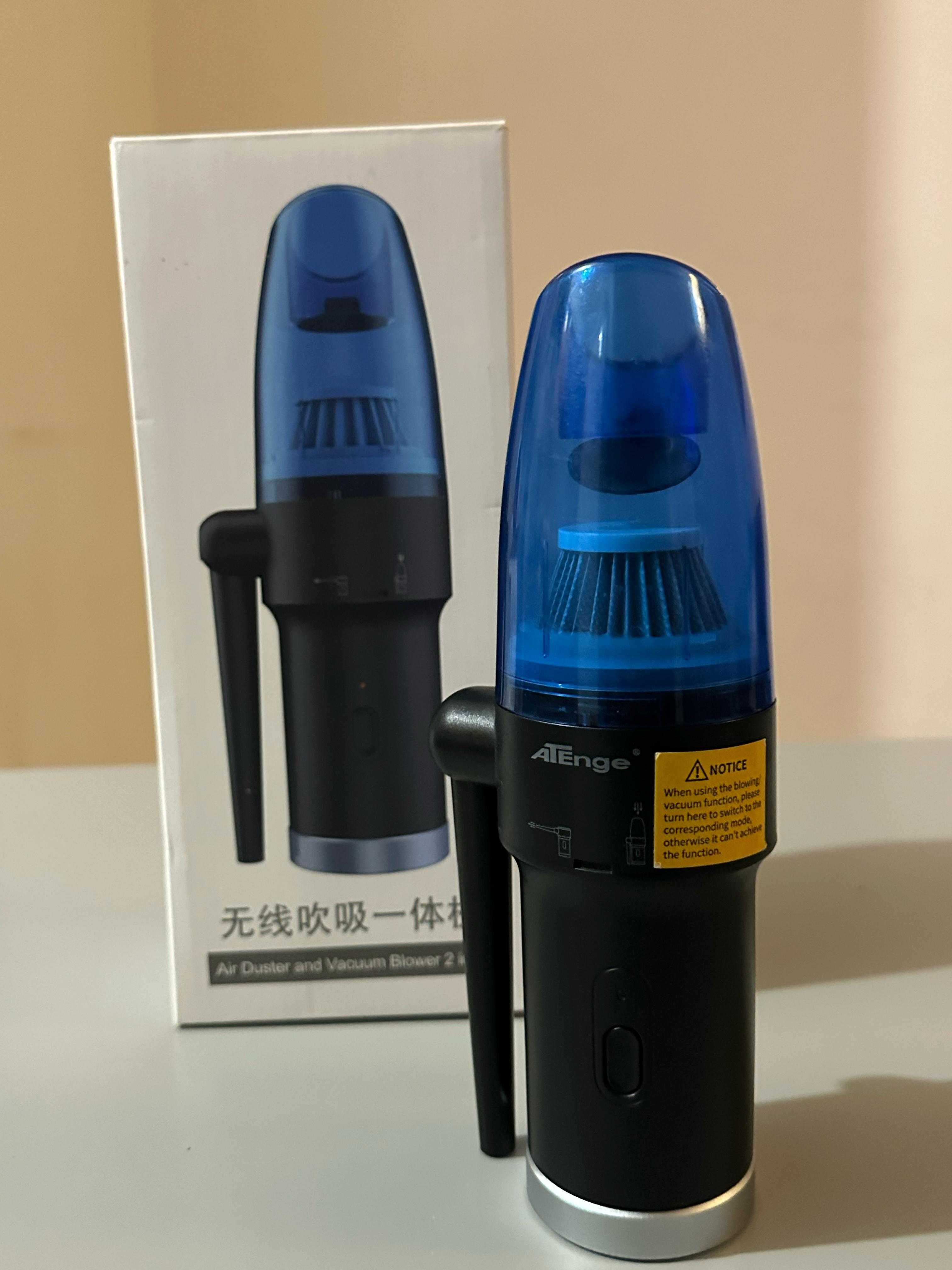 Air Duster & Vacuum 2 em 1 ATENG – Aspirador e Soprador Portátil
