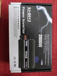 Перетворювач напруги 2 кВт Power Inverter SJ-QO13 2000W