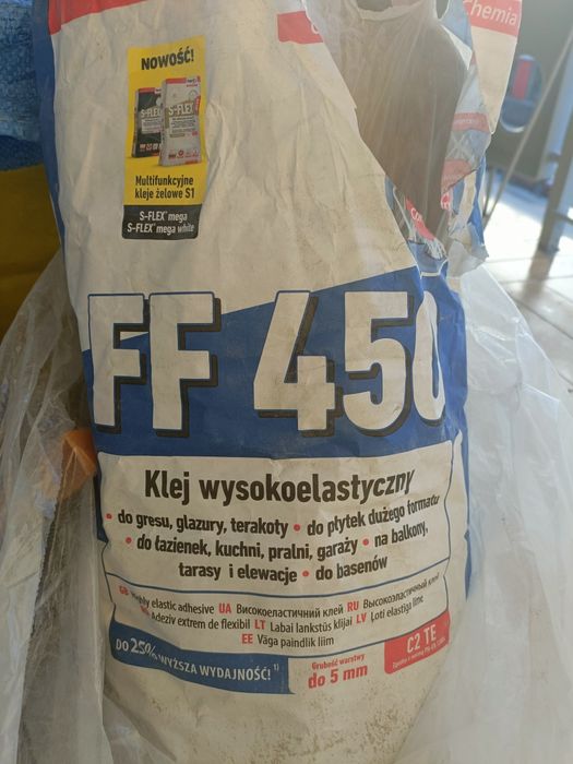 Klej do płytek Sopro wysokoelastyczny