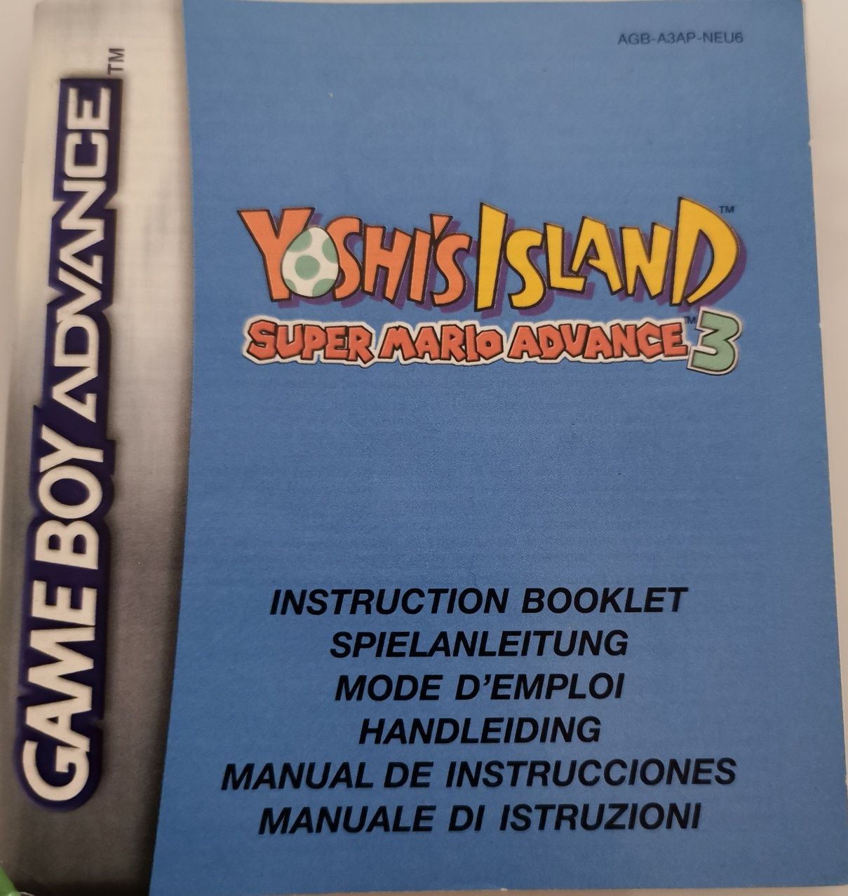 Yoshi's Island com manual gba