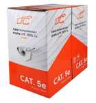 Kabel komputerowy skrętka wewnetrzna UTP cat.5e RJ45 100% Cu miedz