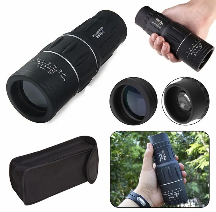 Качественный Монокуляр BUSHNELL 16x52 Увеличение - 16x + чехол + салфе