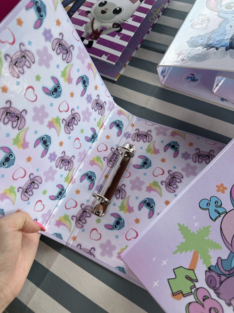 Nowe segregatory Lilo i Stich