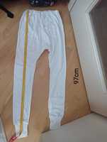 Nowe białe bawełniane Kalesony spodnie męskie rozmiar M