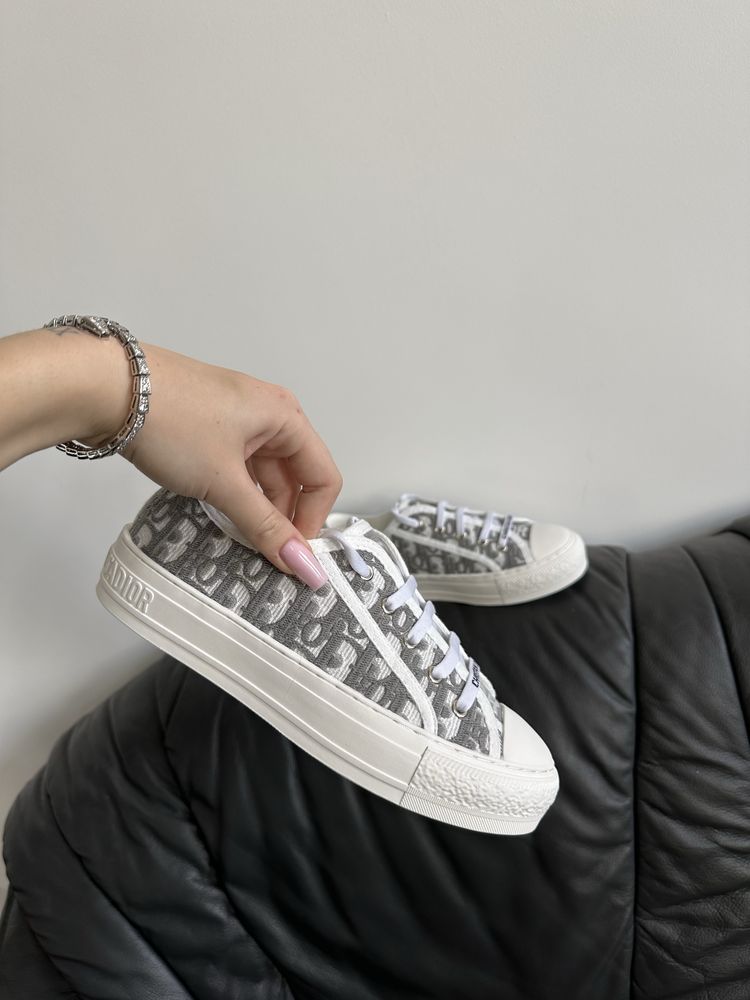 Кеди Christian Dior  сірі жіночі 37,38,39