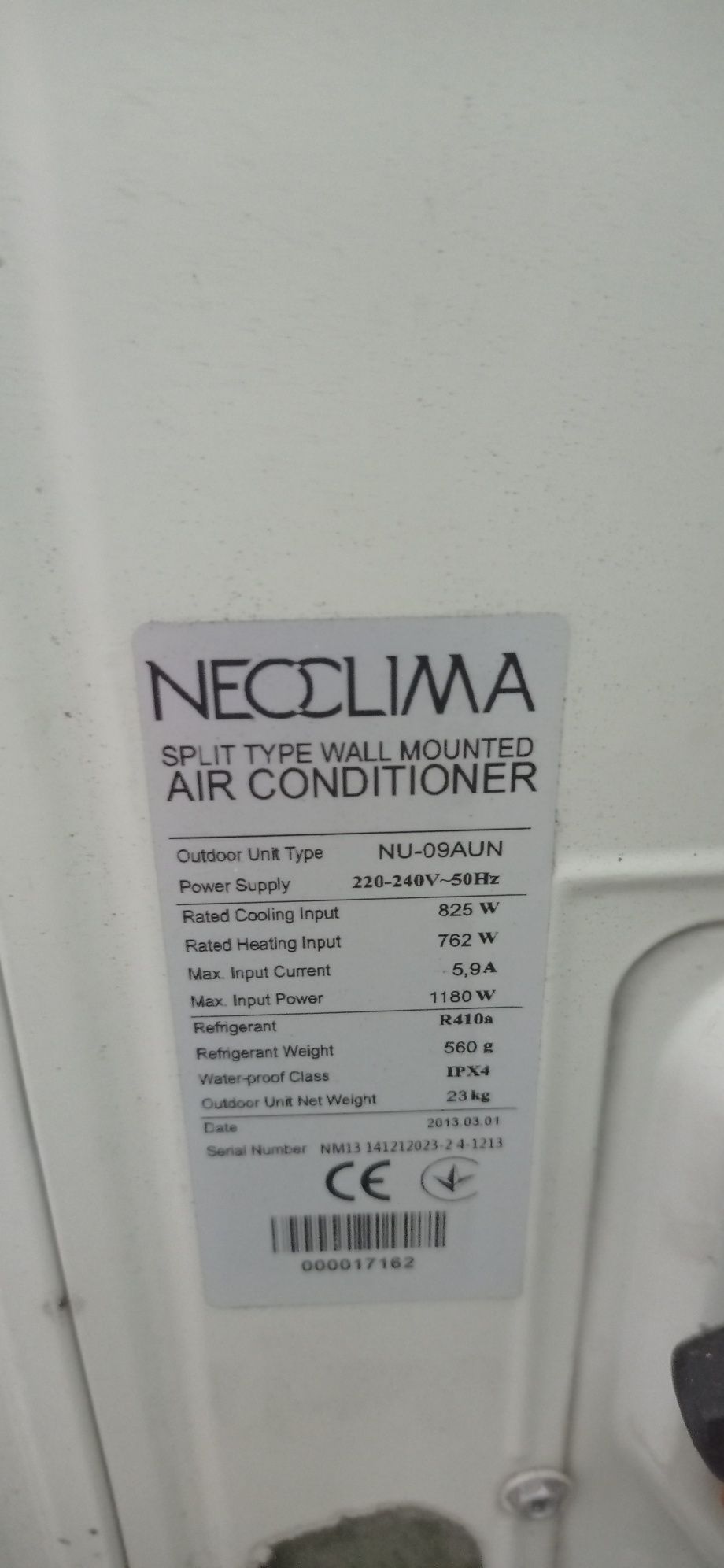 Neoclima кондиціонер