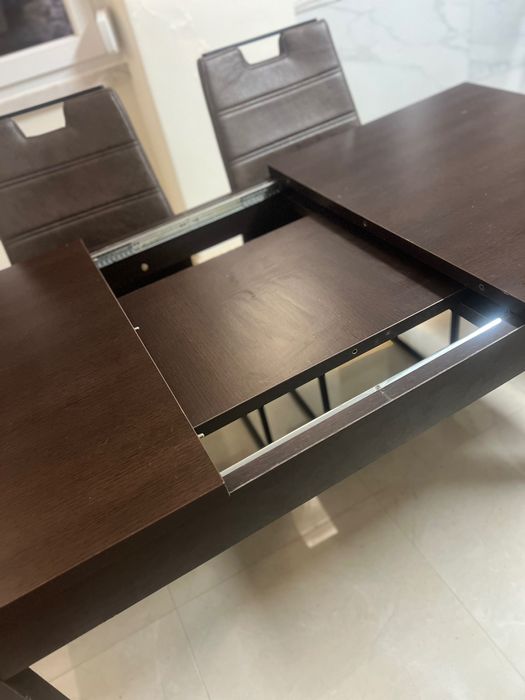 Mesa de jantar extensível 140 +45