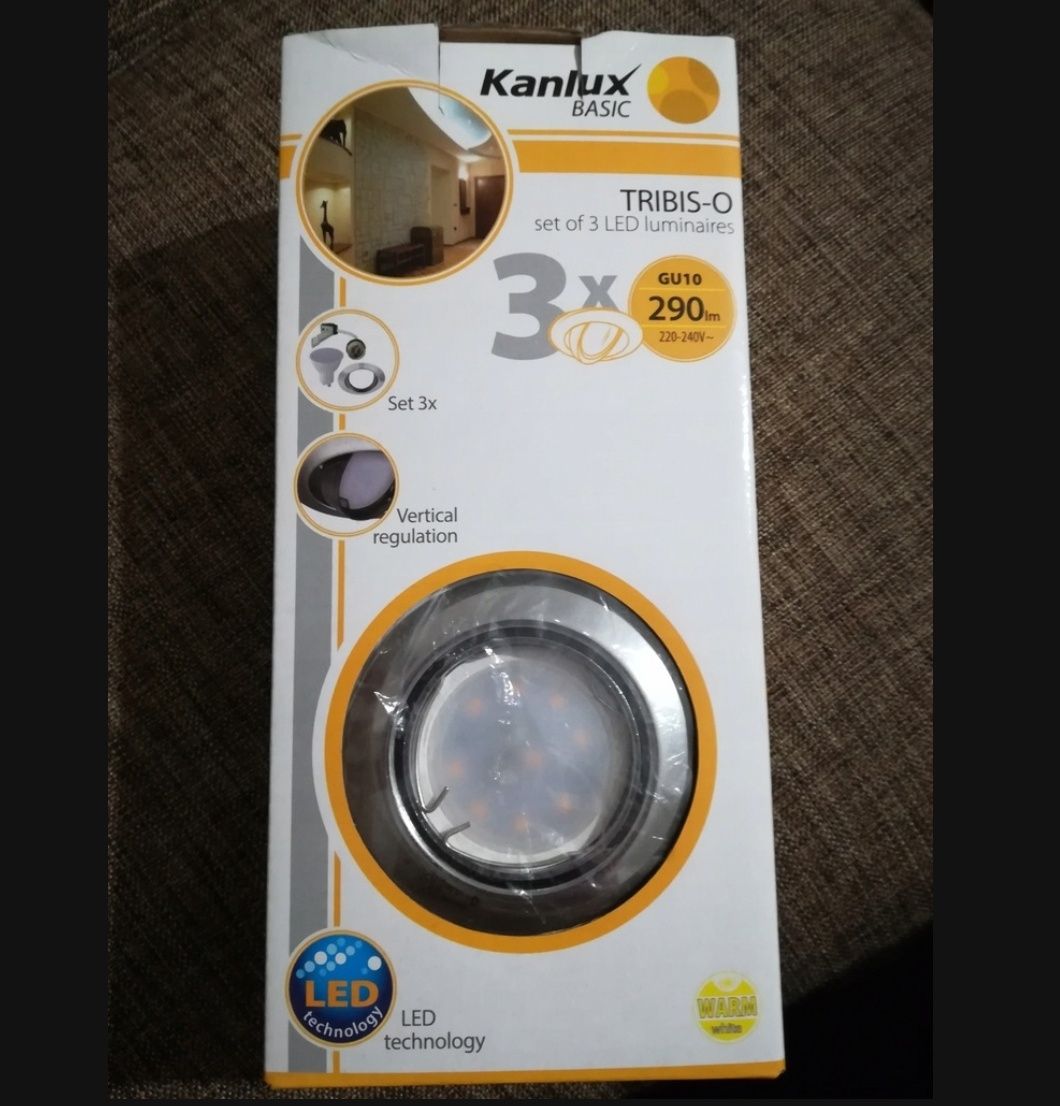 Zestaw opraw stropowych TRIBIS-O-C KANLUX BASIC