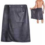 Kilt ręcznik do sauny spa basen 70x140 mikrofibra z kieszenią guzikami