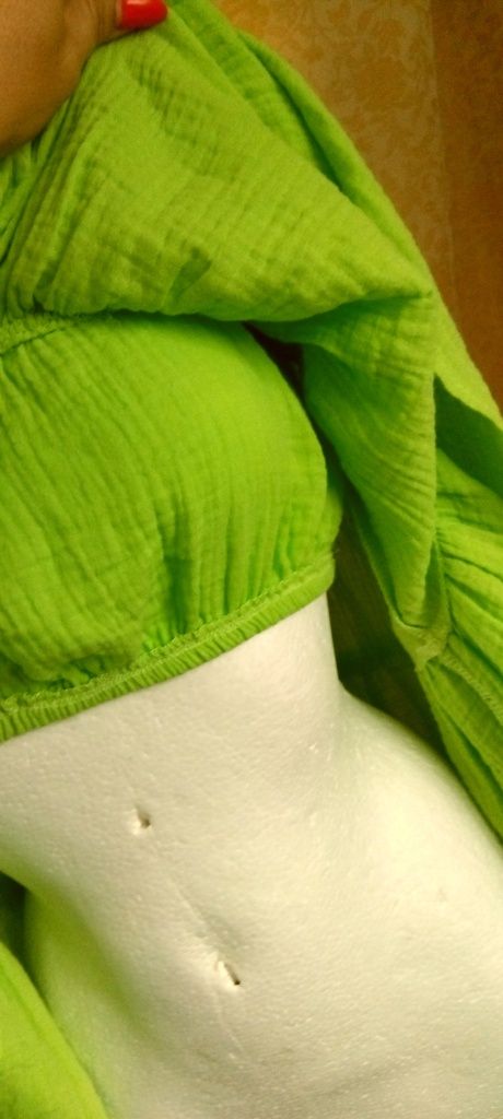 Bluzka muślinowa Top Moda rozm. XS-S