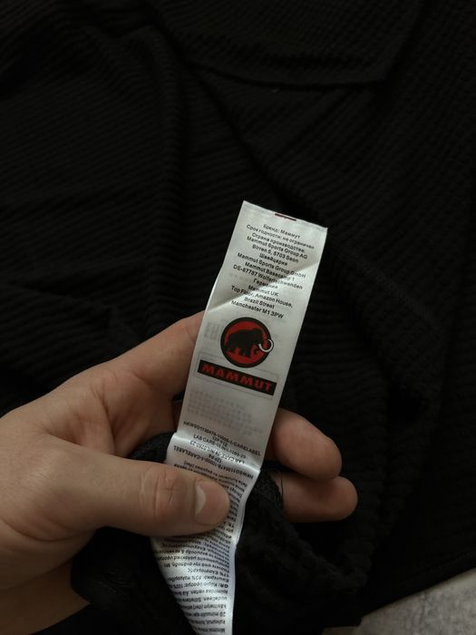 Л(size) Нова! Чоловіча трекінгова термо кофта Mammut з капюшоном