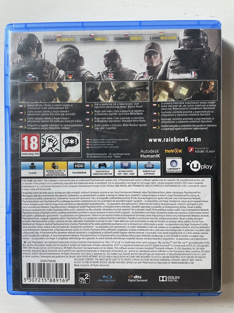Tom Clancy’s Rainbow Six Siege - gra na ps4