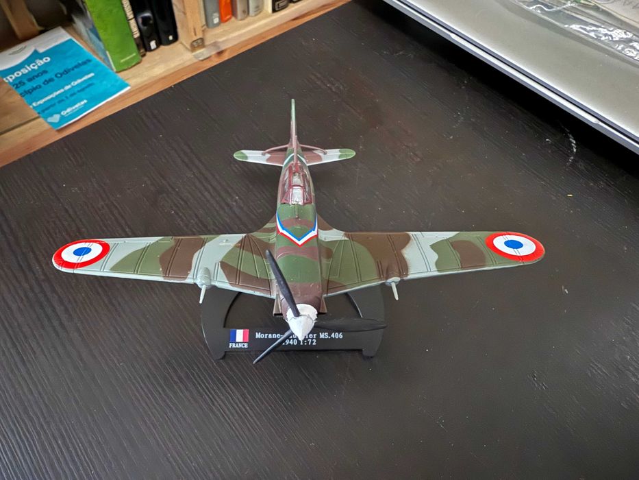 Morane-Saulnier MS406. 1940 . 1:72 - World War II Planes - França