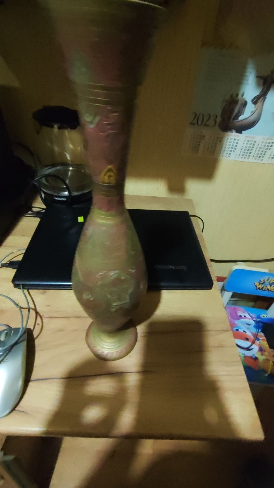 Ваза індійська латунь