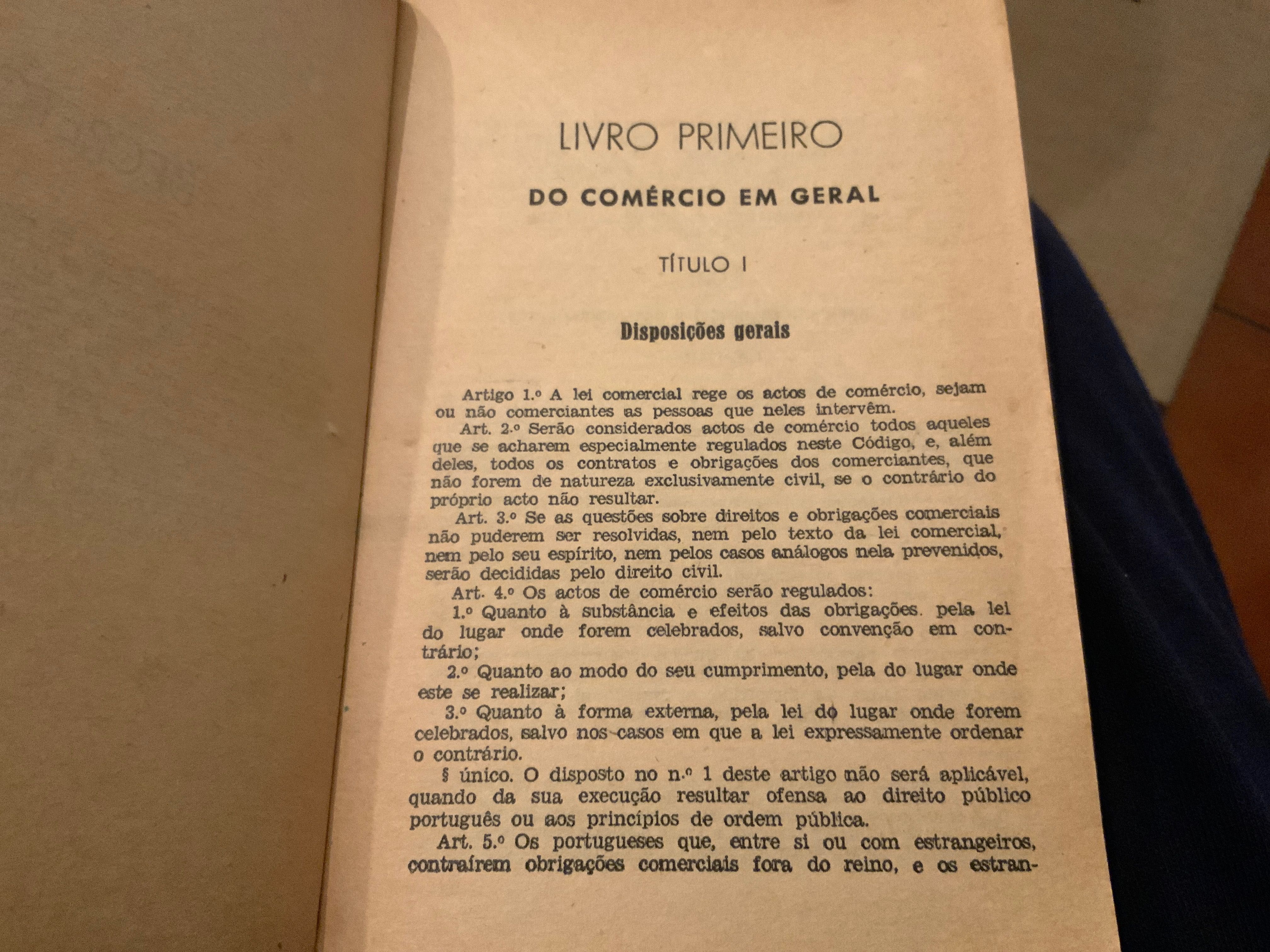 1960 - Código Comercial Português e Diplomas Compl.- 16 edição