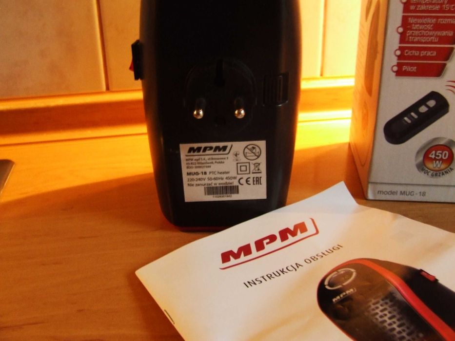 Termowentylator - MUG 18 + Pilot