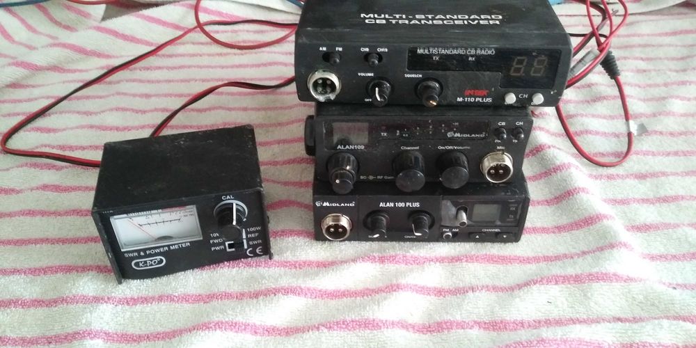 radio SB z miernikiem swr