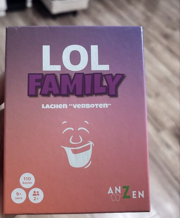 Niemieckojęzyczna LOL Family – Lachen „verboten“ to gra karciana