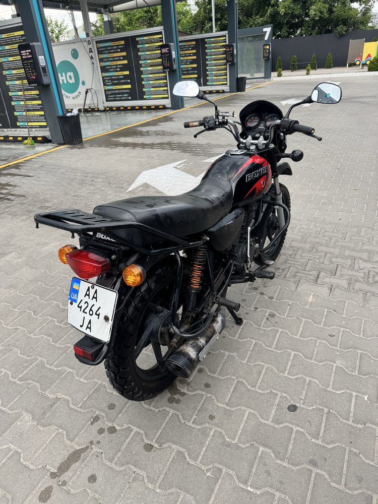 мотоцикл bajaj boxer125