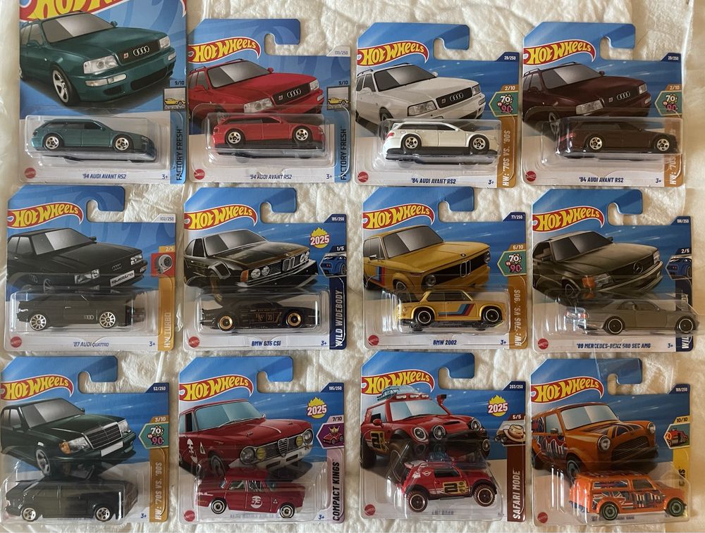 Hot Wheels novos 2025 e embalados Honda Nissan Toyota JDM Range Rover
