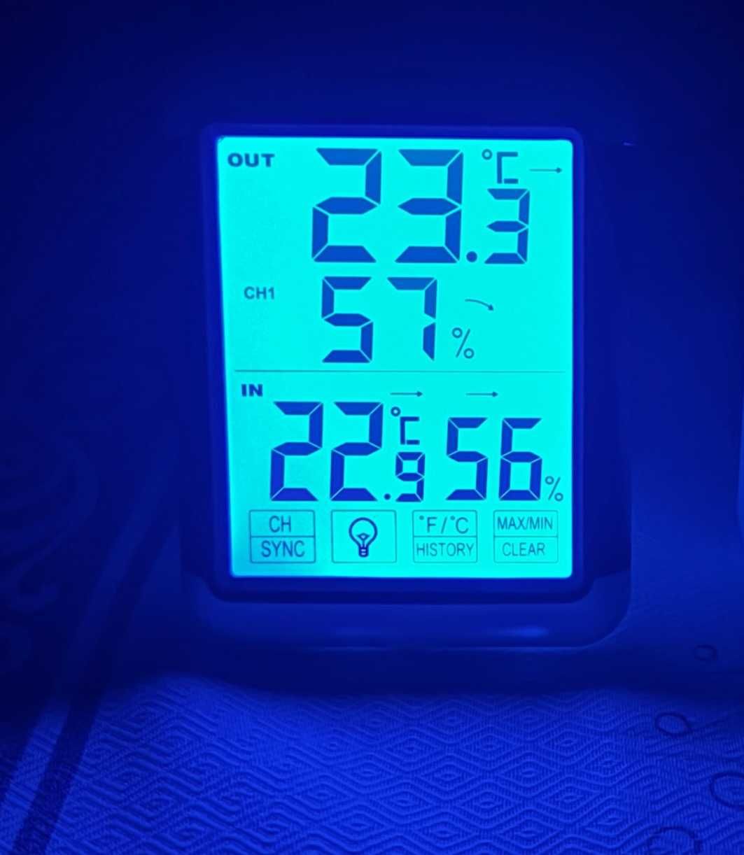 Термогігрометр ThermoPro TP-65С (-20..+70°C; 10-99%) + з можливостю
