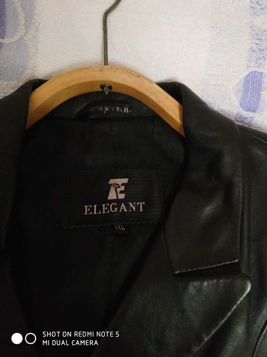 Продам пиджак кожаный женский