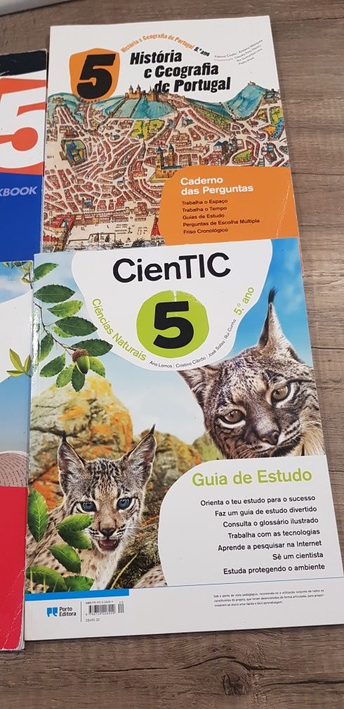 Livros fichas 5°ano