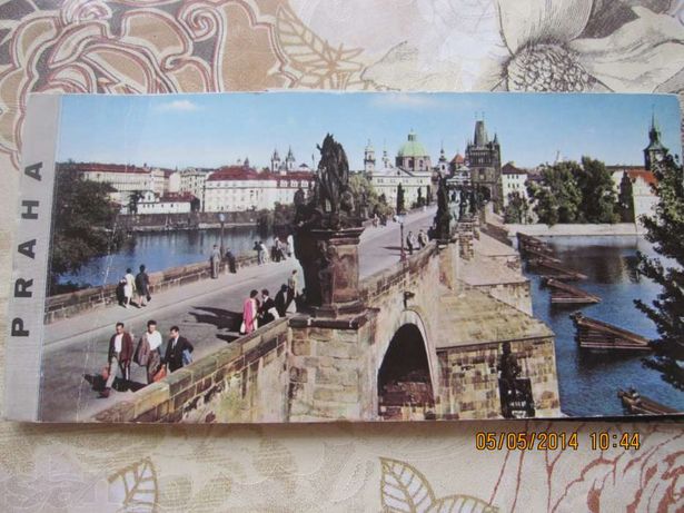 наборы коллекционных открыток Прага, Бухенвальд, Дрезден, Пугачева