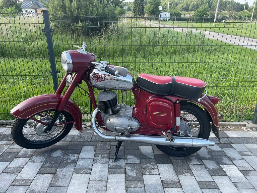 Motocykl cz 175 jawa 175